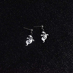 Creative Pumpkin Pearl Earrings for Halloween