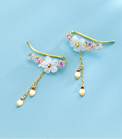 Shell Flower Earrings