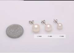 Pearl Stud Earrings for Women