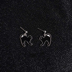 Creative Pumpkin Pearl Earrings for Halloween