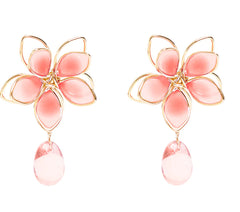 Cherry Blossom Ear Clips for Women - Cute Forest Style