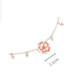 Cherry Blossom Pendant Necklace