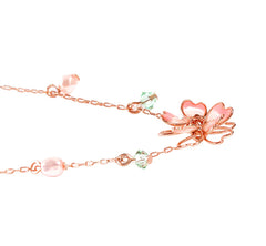 Cherry Blossom Pendant Necklace