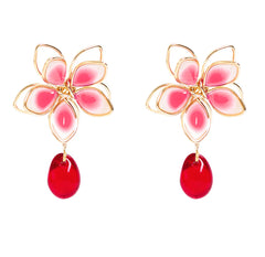 Cherry Blossom Ear Clips for Women - Cute Forest Style