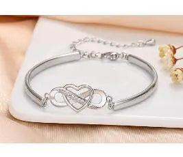 Heart-Shaped Bracelet for My Beautiful Granddaughter (One)