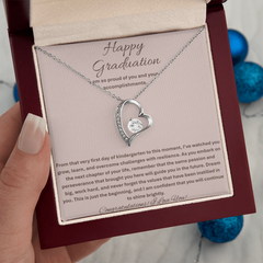 Happy Graduation, I am so proud of you - Forever Love Necklace