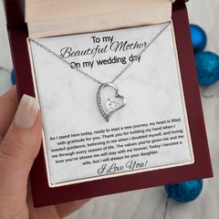 Mother Of The Bride Gift - Forever Love Necklace
