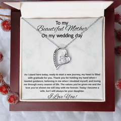Mother Of The Bride Gift - Forever Love Necklace