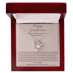 Happy Graduation, I am so proud of you - Forever Love Necklace