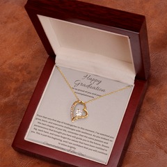 Happy Graduation, I am so proud of you - Forever Love Necklace