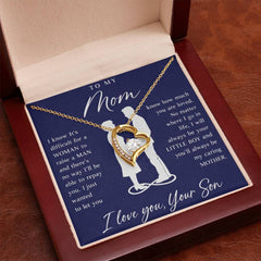 To My Mom From Your Son - Forever Love Necklace