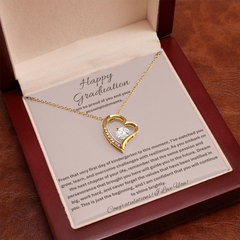 Happy Graduation, I am so proud of you - Forever Love Necklace