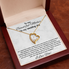Mother Of The Bride Gift - Forever Love Necklace