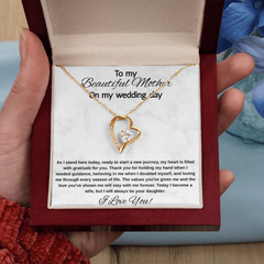 Mother Of The Bride Gift - Forever Love Necklace