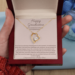 Happy Graduation, I am so proud of you - Forever Love Necklace