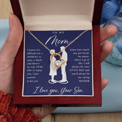 To My Mom From Your Son - Forever Love Necklace