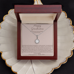 Happy Graduation, I am so proud of you -Eternal Hope Necklace