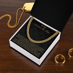 To My Father In Law - Cuban Link Chain