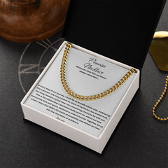 Promise Necklace For Him, Boyfriend Gift