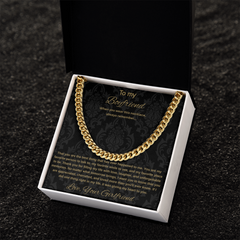 To My Boyfriend Necklace