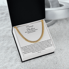 Promise Necklace For Him, Boyfriend Gift