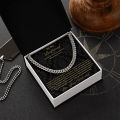 To My Boyfriend Necklace