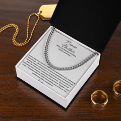 Promise Necklace For Him, Boyfriend Gift