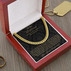 To My Boyfriend Necklace