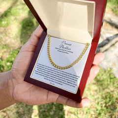 Promise Necklace For Him, Boyfriend Gift