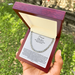 Promise Necklace For Him, Boyfriend Gift