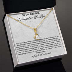 To Our Daughter In Law Wedding Gift