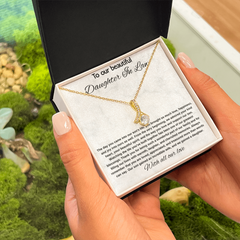 To Our Daughter In Law - Alluring Beauty Necklace