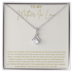 Mother In Law Gift from Son In Law - Alluring Beauty Necklace