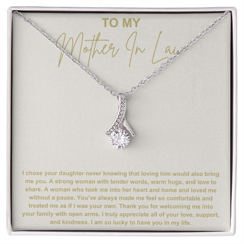 Mother In Law Gift from Son In Law - Alluring Beauty Necklace