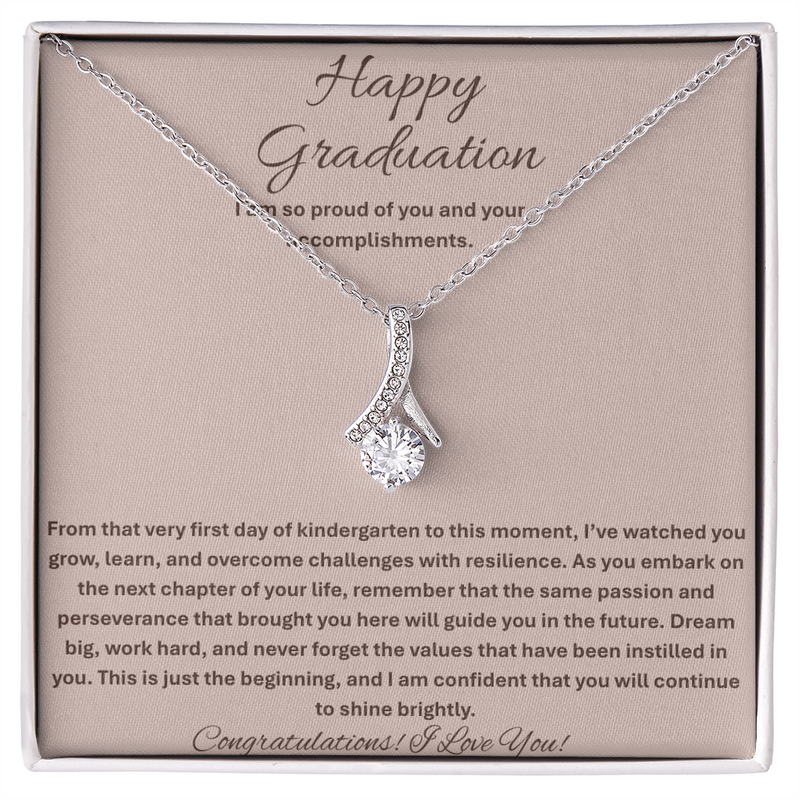 Happy Graduation, I am so proud of you - Alluring Beauty Necklace