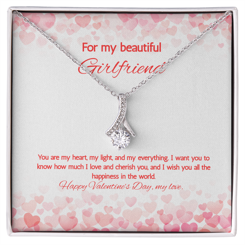 For My Beautiful Girlfriend at Valentine's Day - Alluring Beauty Necklace