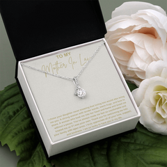 Mother In Law Gift from Son In Law - Alluring Beauty Necklace