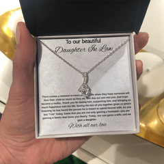 To Our Daughter In Law Wedding Gift