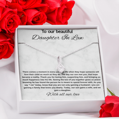 To Our Daughter In Law Wedding Gift