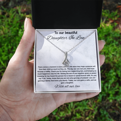 To Our Daughter In Law Wedding Gift