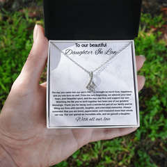 To Our Daughter In Law - Alluring Beauty Necklace