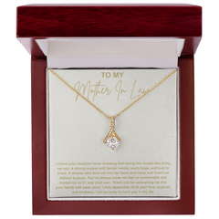 Mother In Law Gift from Son In Law - Alluring Beauty Necklace