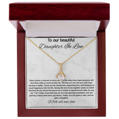 To Our Daughter In Law Wedding Gift