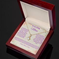 To My Loving Mom at Mother's Day - Alluring Beauty Necklace