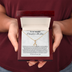 To Our Daughter In Law - Alluring Beauty Necklace