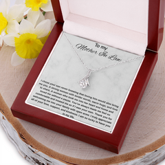 Mother In Law Gift (I Chose Your Son) Alluring Beauty Necklace