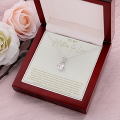 Mother In Law Gift from Son In Law - Alluring Beauty Necklace