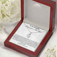To Our Daughter In Law Wedding Gift