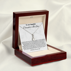 To Our Daughter In Law - Alluring Beauty Necklace
