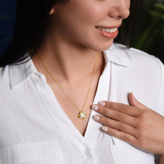 Mother Of The Groom Gift From Son - Love Knot Necklace